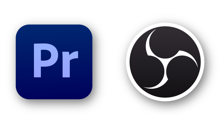 Logos Premiere Pro et OBS